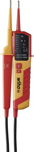 Wiha testeur de tension et testeur de continuité 12 - 1 000 V ac, cat IV - 45216