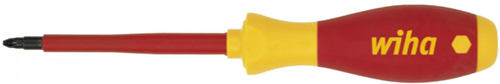 Tournevis Wiha | taille pzd 2 | longueur de lame 100 mm isolé vde | 1 pièce - 00879 - 00879