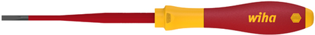 Tournevis Wiha | largeur de coupe 3,5 mm | longueur de la lame 100 mm | vde isolé | 1 pièce - 35446 - 35446