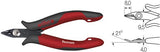 Wiha pince coupante électronique très étroite, tête pointue sans biseau | 128 mm 5 1 8 | blister - 27388 - 27388