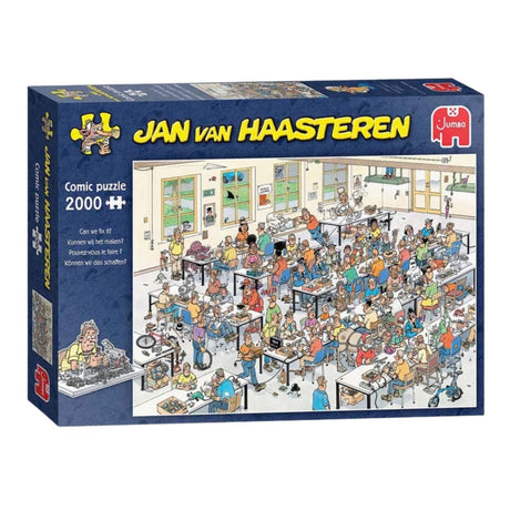 Puzzle géant de Jan van Haasteren : pouvons-nous le réaliser ? - 2000 pièces.