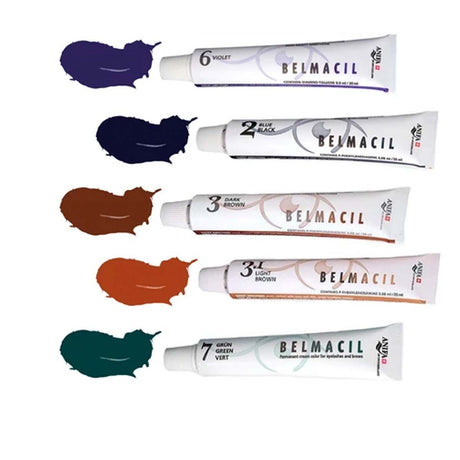 Teinture pour cils Belmacil bleu noir no. 2