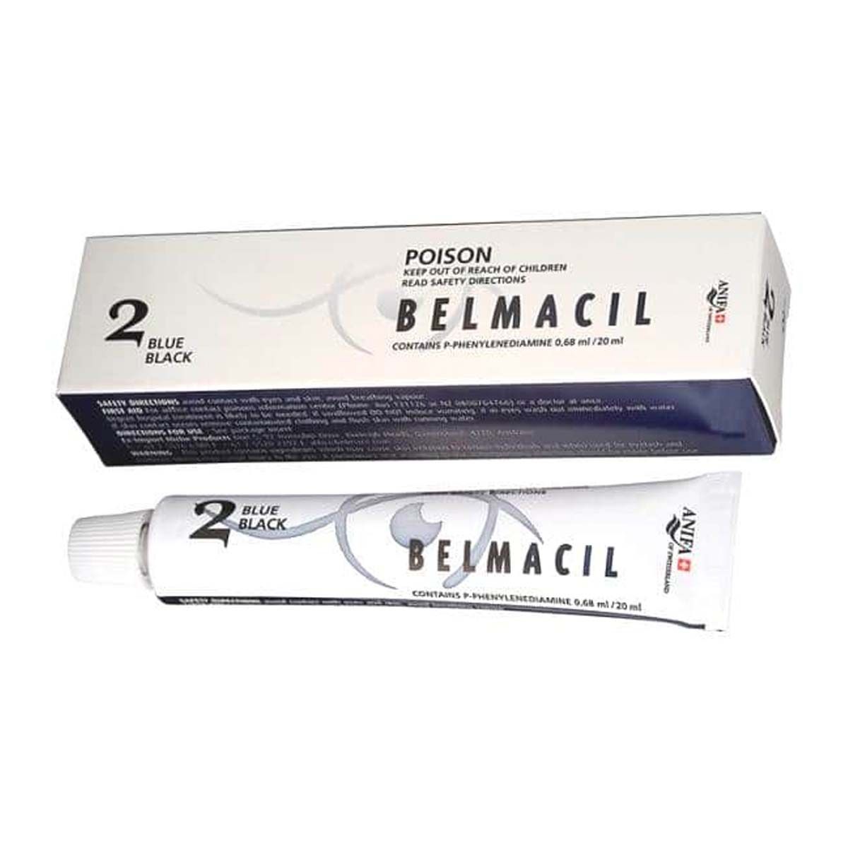 Teinture pour cils Belmacil bleu noir no. 2
