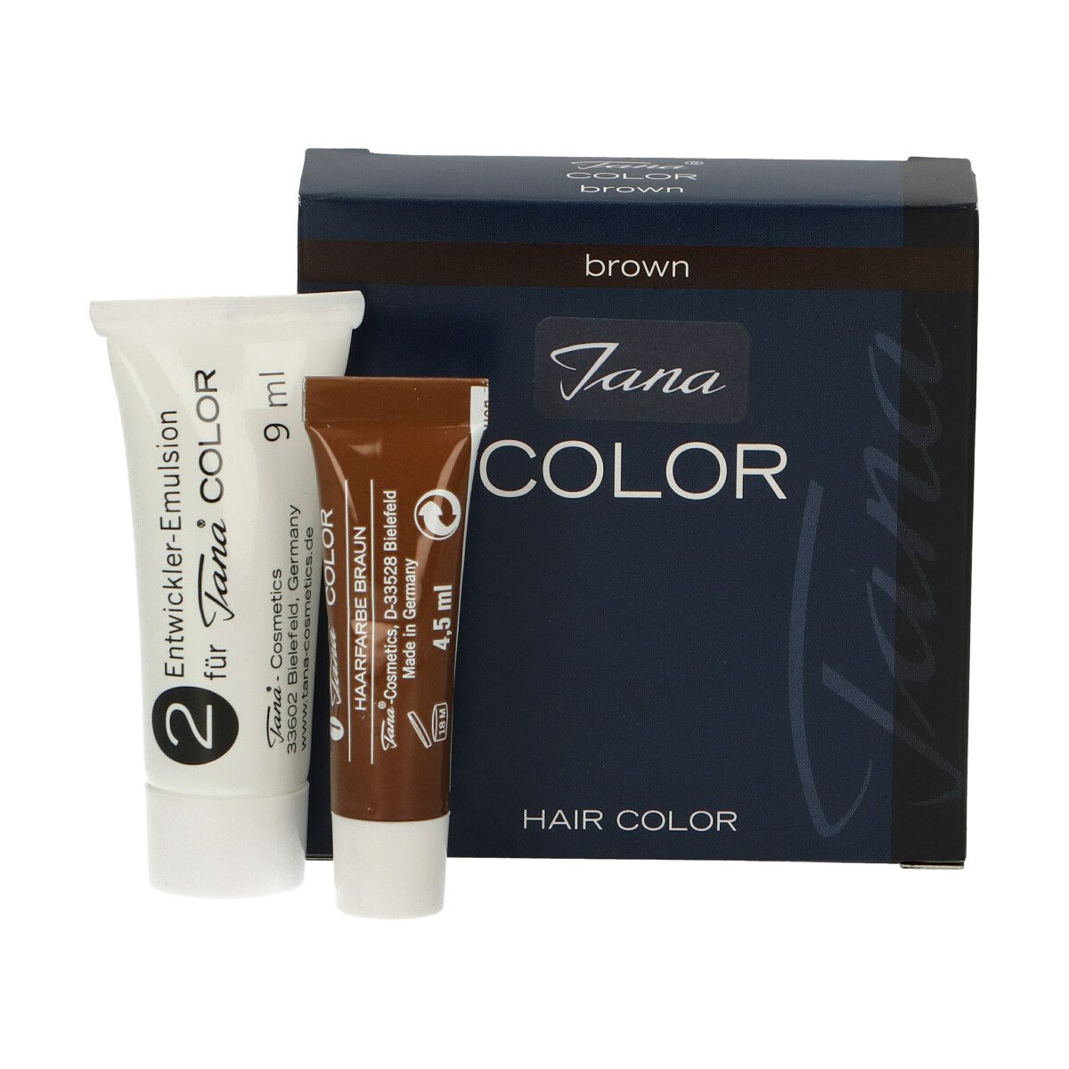 Jana couleur de cheveux brun