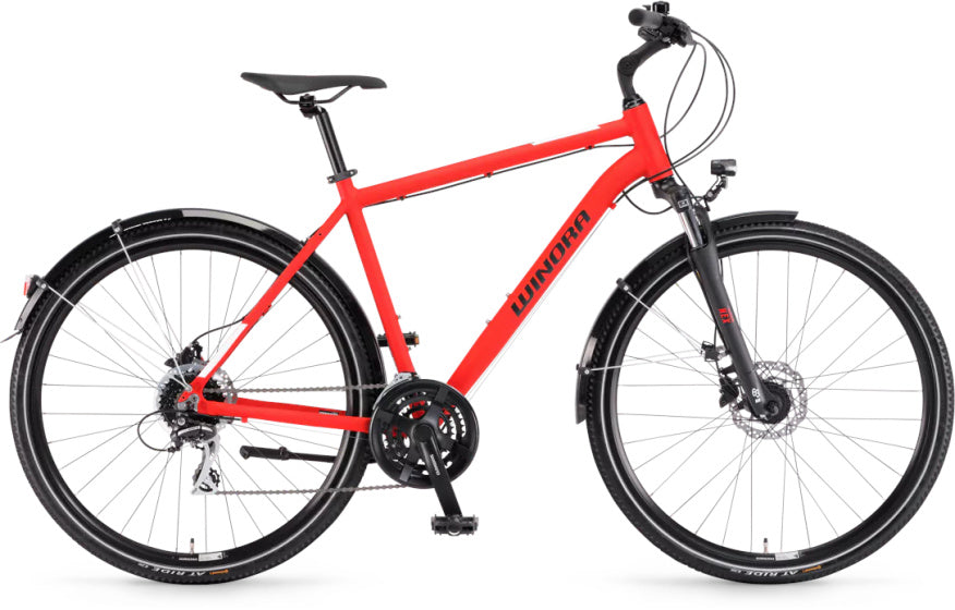 Winora domingo 24 sport 28 pouces 48 cm homme 24v rouge