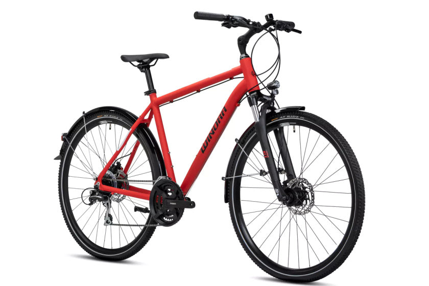 Winora domingo 24 sport 28 pouces 48 cm homme 24v rouge