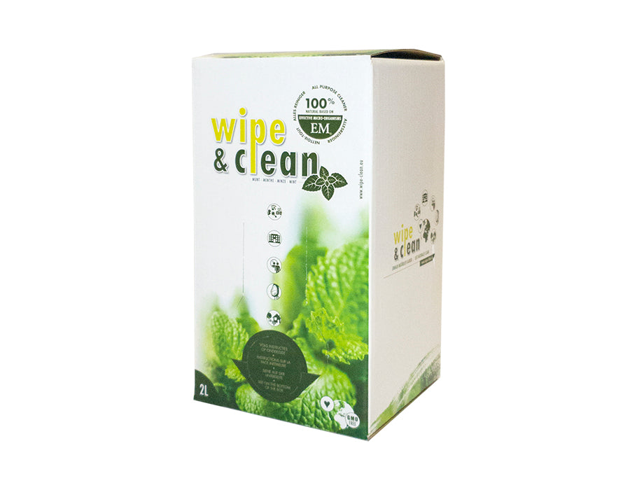 Em Agriton EM Cleaning Agent - Wipe Clean - Mint - 2L