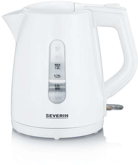 Bouilloire Severin blanche 1,0 ltr 2200w