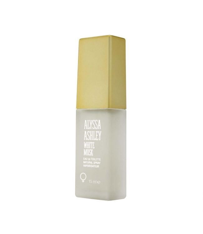 Alyssa Ashley eau de toilette vaporisateur musc blanc 15 ml unisexe