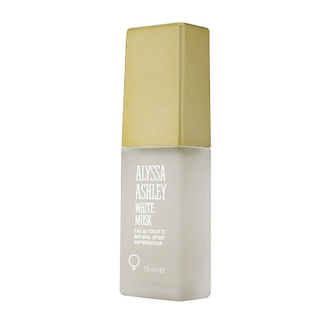 Alyssa Ashley eau de toilette vaporisateur musc blanc libre 15 ml unisexe