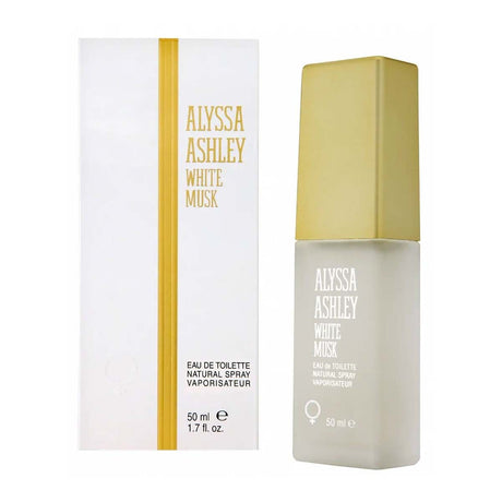 Alyssa Ashley eau de toilette vaporisateur musc blanc 50 ml unisexe