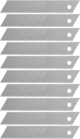 Couteaux sécables Wolfcraft | 18mm | 8 segments | 10 pièces - 4303000