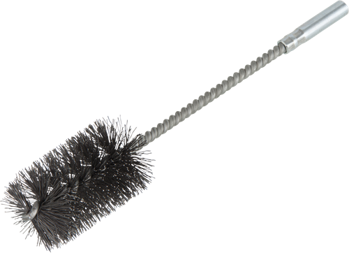 Brosse métallique cylindrique Wolfcraft | arbre rond | ø38x55x200mm | 1 pièce - 2128000