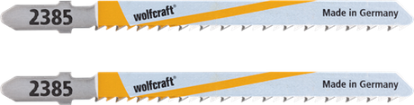 Lame de scie sauteuse Wolfcraft | bim | l=100mm | t-schaft | 2 pièces - 2385000