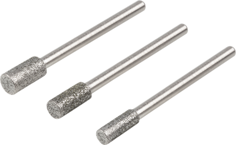 Ensemble de pointes d'affûtage diamantées Wolfcraft | cylindrique | 3 pièces | 1 jeu - 5987000