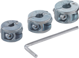 Arrêts profonds Wolfcraft | pour forage | ø6, 8, 10mm | 3 pièces - 2755000