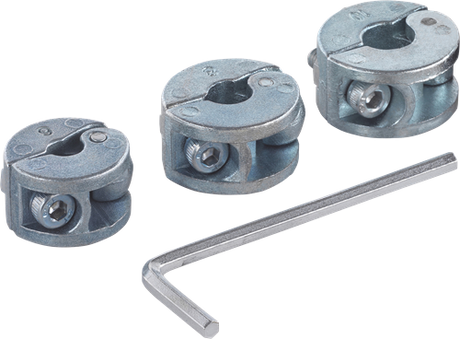 Arrêts profonds Wolfcraft | pour forage | ø6, 8, 10mm | 3 pièces - 2755000