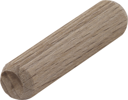Chevilles en bois rainurées Wolfcraft | bûche | ø10x40mm | 30 pièces - 2910000