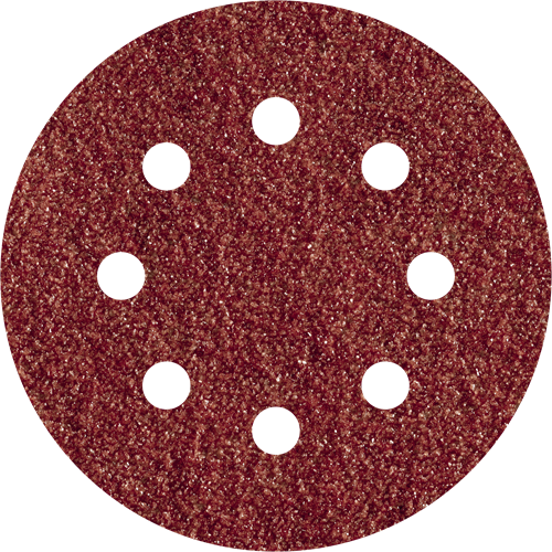 Disques abrasifs adhésifs Wolfcraft | k120 | perforé | ø125mm | 5 pièces - 2251000