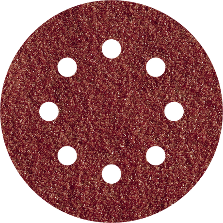 Disques abrasifs adhésifs Wolfcraft | k120 | perforé | ø125mm | 5 pièces - 2251000