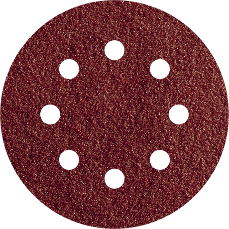 Disques abrasifs adhésifs Wolfcraft | k180 | perforé | ø125mm | 5 pièces - 2252000