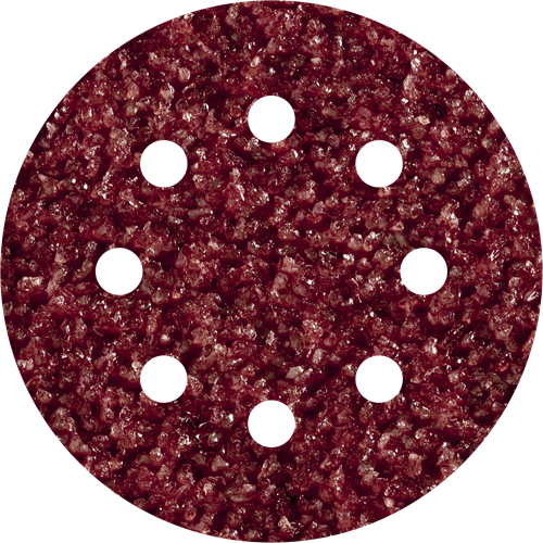 Disques abrasifs adhésifs Wolfcraft | k24 | perforé | ø125mm | 5 pièces - 3180000