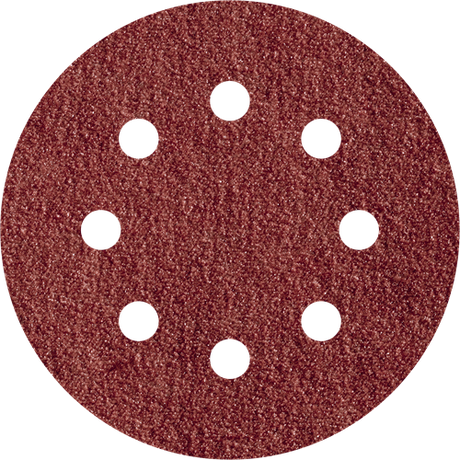 Disques abrasifs adhésifs Wolfcraft | k240 | perforé | ø125mm | 5 pièces - 2253000