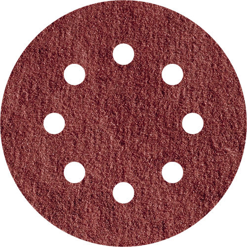 Disques abrasifs adhésifs Wolfcraft | k400 | perforé | ø125mm | 5 pièces - 2072000