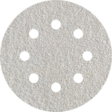 Disques abrasifs adhésifs Wolfcraft | peinture laque | k180 | ø125 mm | 5 pièces - 1157000