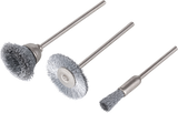 Mini-brosses Wolfcraft | arbre rond | ø5-20mm | 3 pièces - 2114000