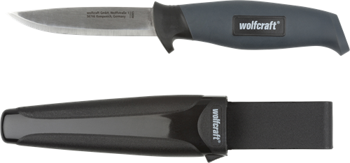 Couteau d'extérieur Wolfcraft | avec étui | 1 pièce - 4085000
