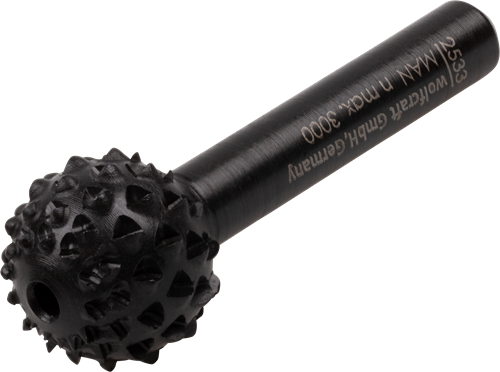Râpe à profil Wolfcraft | sphérique | pour le bois | ø14mm | 1 pièce - 2533000