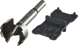 Wolfcraft 2 pièces Drill Bitset Forstner Black