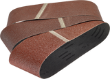 Bandes abrasives Wolfcraft | k40, 80, 120 | 75x533mm | 5 pièces - 8417000
