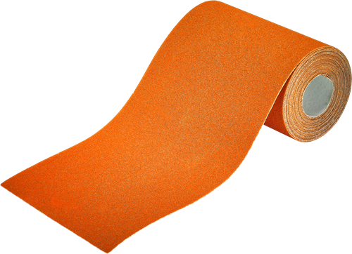 Wolfcraft - rouleau de papier de verre grain 80 - pour bois métal 5 m x 115 mm - 1772000