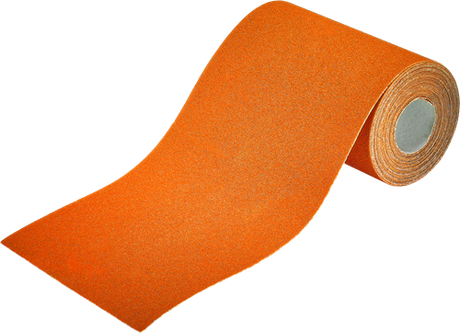 Wolfcraft - rouleau de papier de verre grain 80 - pour bois métal 5 m x 115 mm - 1772000