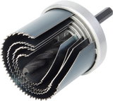 Ensemble de scies-cloches standard Wolfcraft | ø25, 35, 43, 53mm | 1 jeu - 8917000