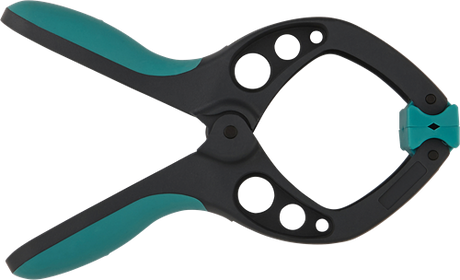 Wolfcraft - pince à ressort pro 60 mm - pince à voile - pince de marché - extra forte - pinces à voile - 3631000