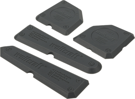 Wolfcraft - kit jeu de spatules - 4 pièces - kit fer - 4330000
