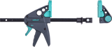 Wolfcraft - pince à colle pour table de travail - tendeur de plan de travail - pince d'établi - 3036000