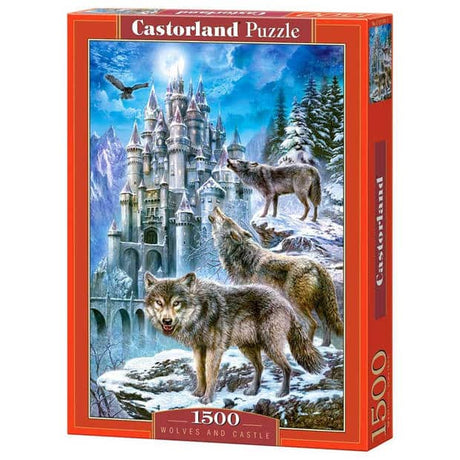 Puzzle Castorland - château avec les loups - 1500 pièces