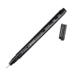 Tombow • stylo à dessin mono fineliner, largeur de trait 01 (env. 0,25 mm), noir