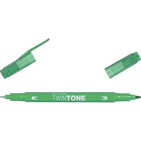 Tombow • stylo pinceau double pointe twintone vert