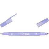 Tombow • stylo pinceau double pointe twintone violet pâle