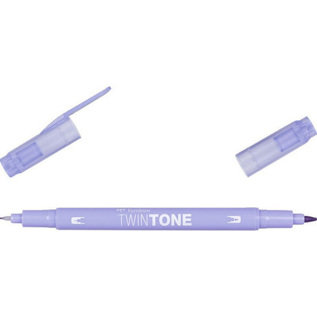 Tombow • stylo pinceau double pointe twintone violet pâle
