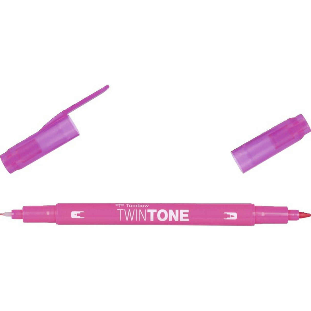 Tombow • stylo pinceau double pointe twintone rose