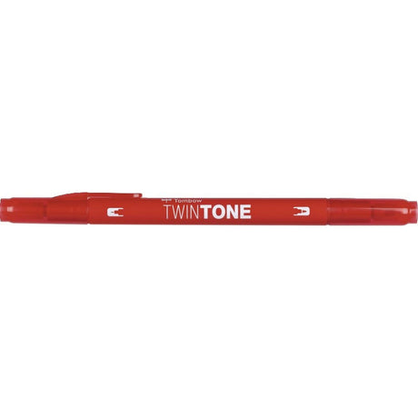 Tombow • stylo pinceau double pointe twintone rouge