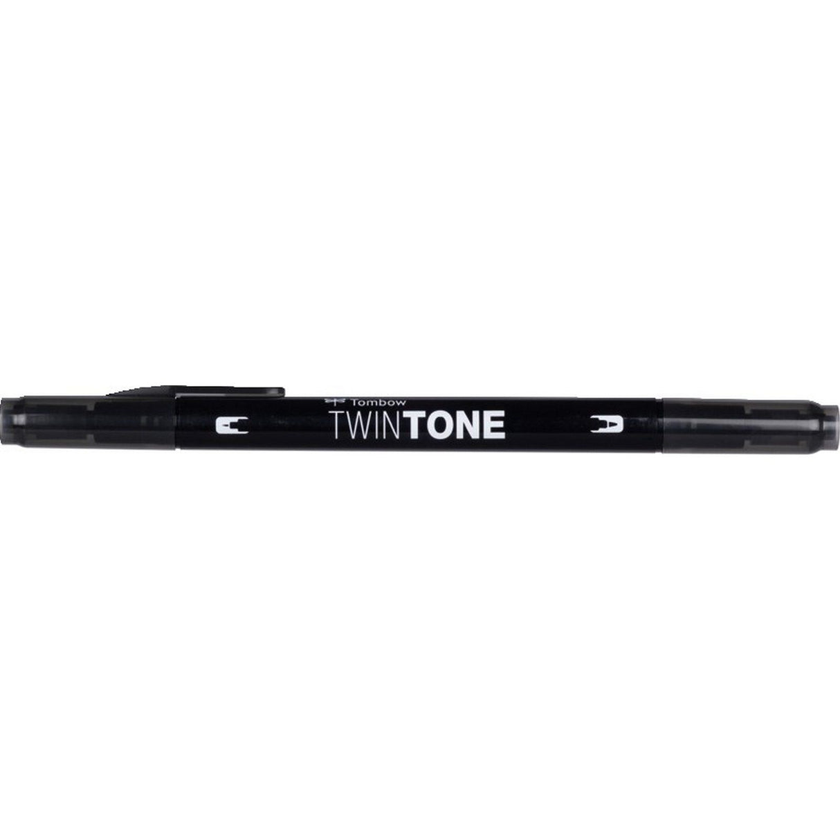 Tombow • stylo pinceau double pointe twintone noir