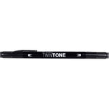 Tombow • stylo pinceau double pointe twintone noir