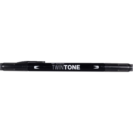 Tombow • stylo pinceau double pointe twintone noir